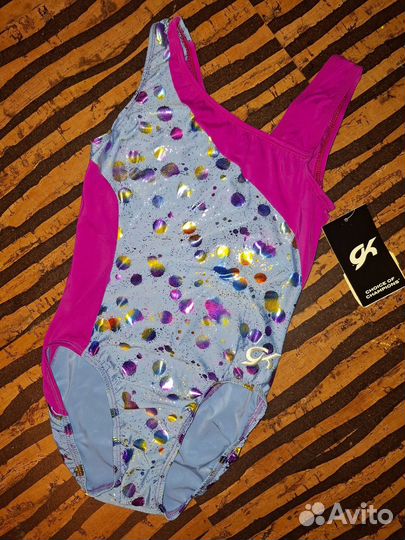 Gk купальник 140-145 для спортивной гимнастики