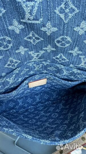 Сумка louis vuitton denim джинсовая