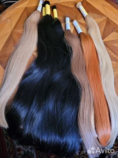 Чёрные волосы