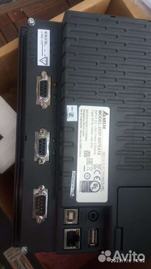Панель оператора Delta DOP-B07 E415