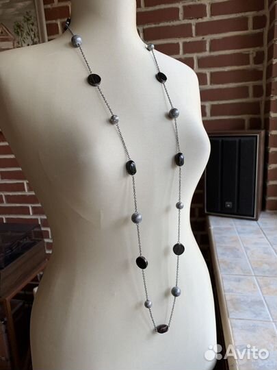 Бусы колье длинное 125 см