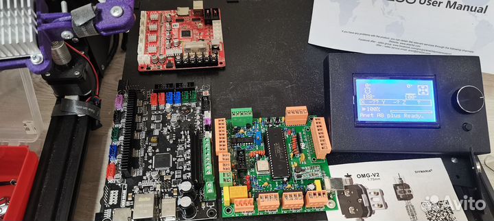 Запчасти 3Д принтера, пластик, шкаф для принтера