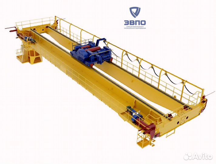 Кран мостовой двухбалочный 50 тонн на заказ