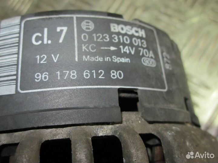 Генератор для Пежо 306 406 605 806 1.8 2.0