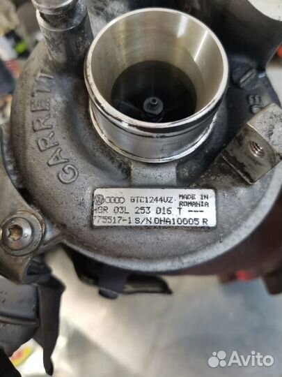 Турбокомпрессор VW Skoda 1,6 TDI 03L253016T