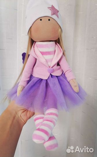 Кукла новая текстильная