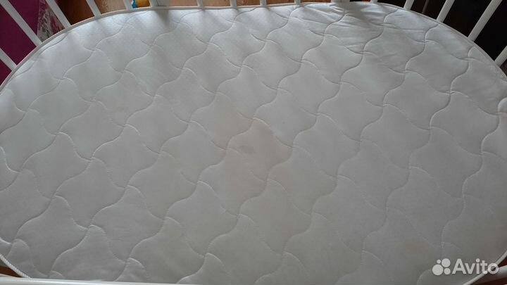 Детская кровать 6 в 1 круглая овальная