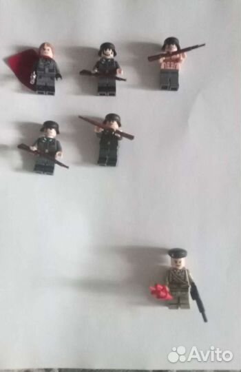 Lego солдаты