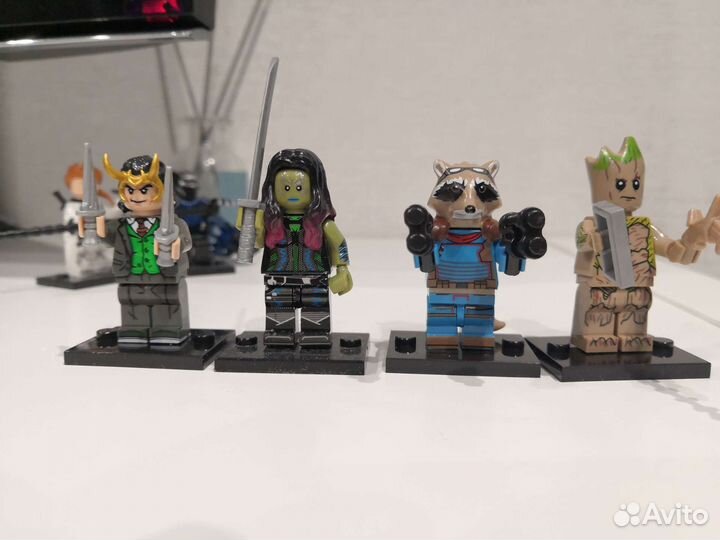 Lego минифигурки человечки марвел marvel