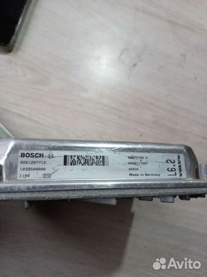 Эбу двигателя volvo xc90