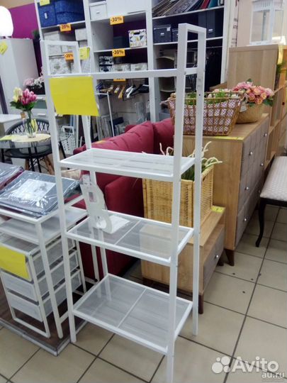Стеллаж IKEA белый новый