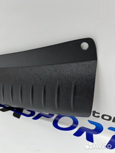 Защитная накладка на бампер Приора 2 хэтчбек