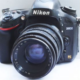 Canon Nikon объектив Вега-12 90mm f2.8 портрет