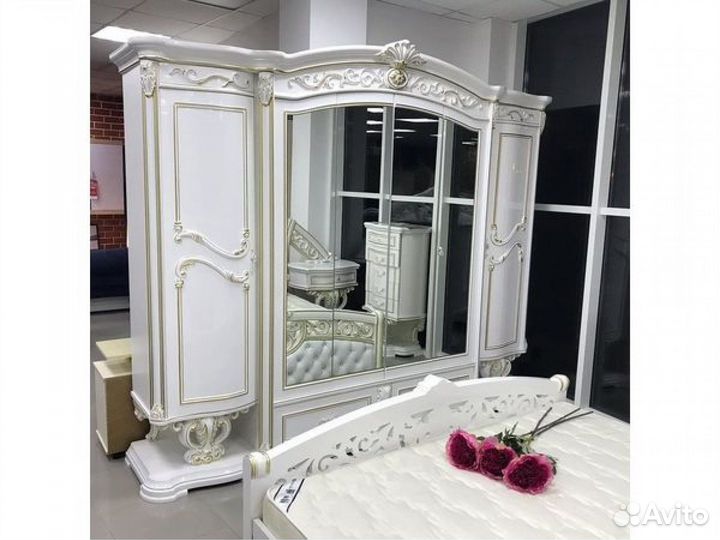 Спальный гарнитур «Марелла» оригинал крем