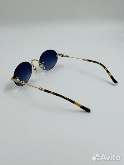 Солнцезащитные очки chrome hearts Pills II gold