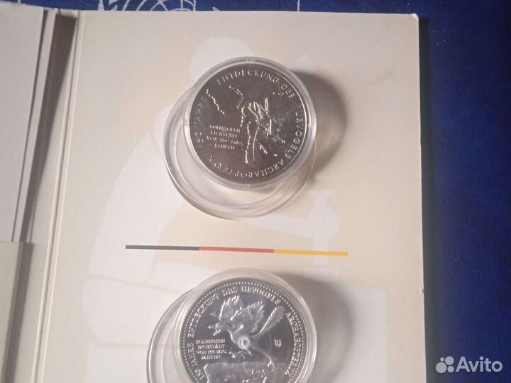 Монета +настольная медаль