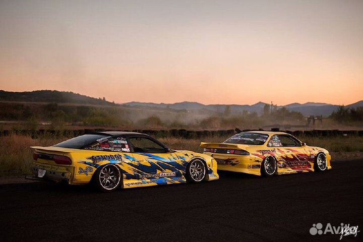 RC drift ливрея для моделей (1 к 10)