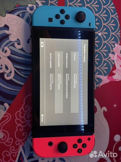 Nintendo switch rev 2 с играми