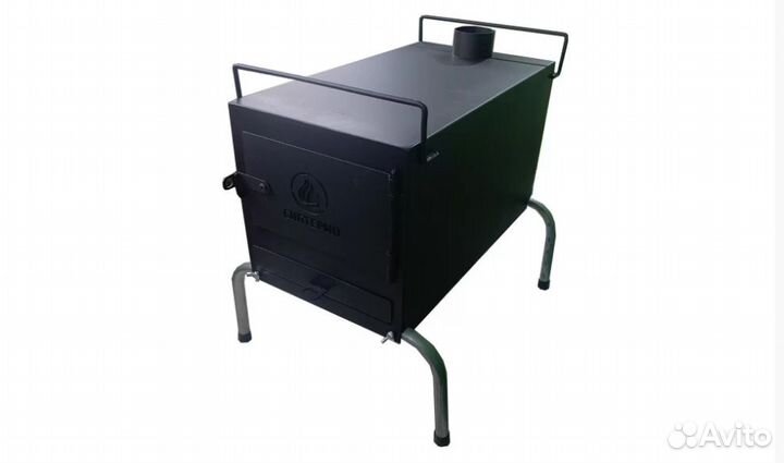 Печь дровяная Сибтермо большая для палатки