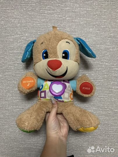 Игрушка Fisher-Price Ученый щенок Первые слова