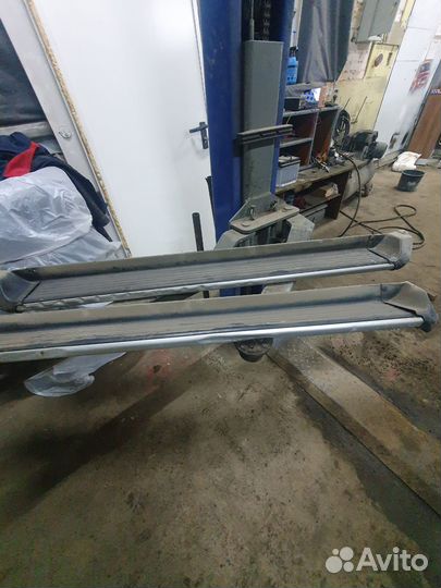 Обвесы пороги подножки honda crv 2