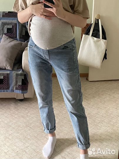 Джинсы для беременных 42р новые