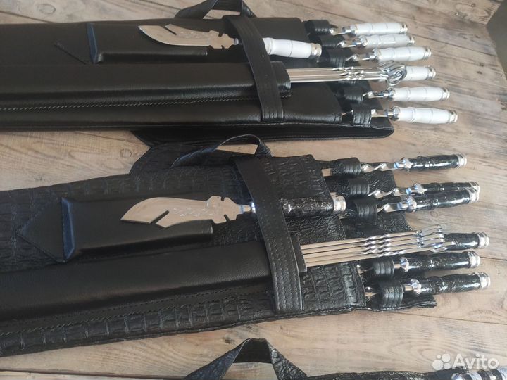 Подарочный набор шампуров премиум качества