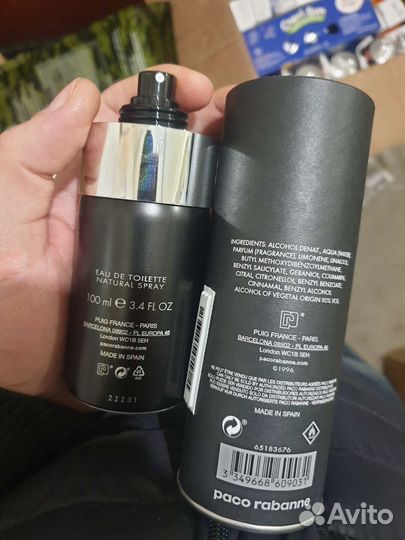 Духи Paco Rabanne оригинальные импортные