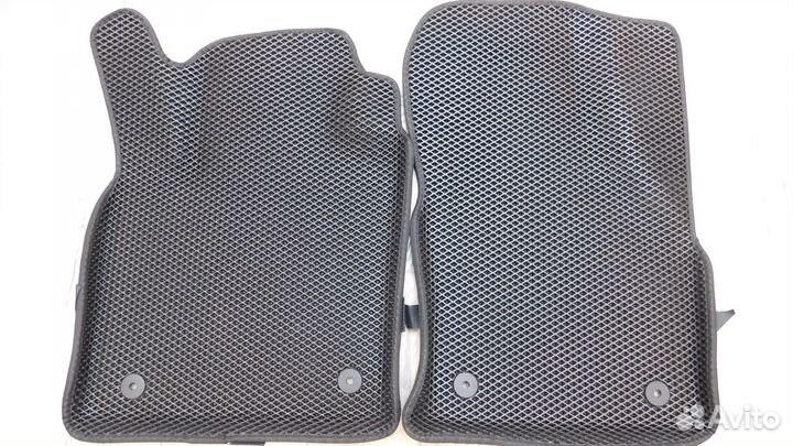 Eva коврики с бортами октавиа а7