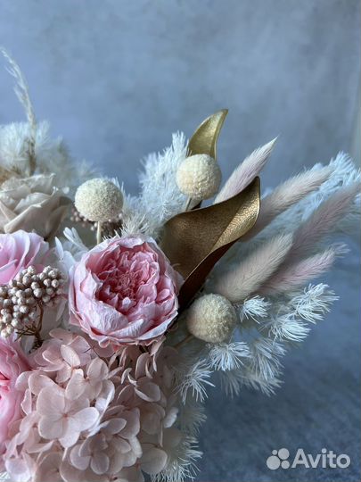 Композиции из стабилизированных цветов