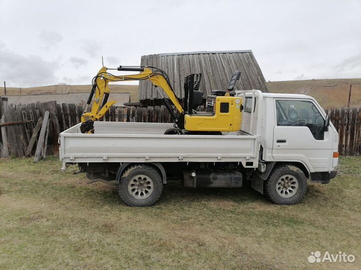 Услуги мини экскаватора и самосвала
