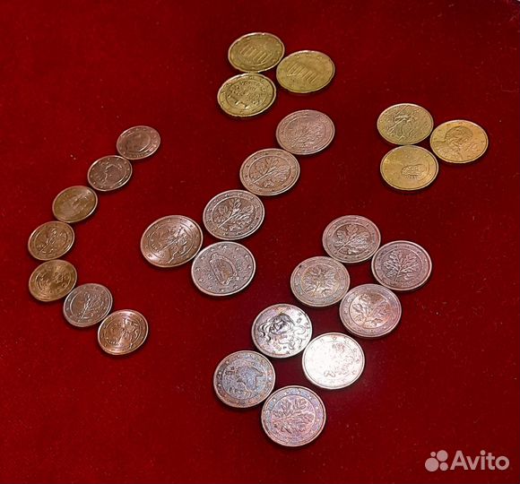 Монеты Евро по курсу