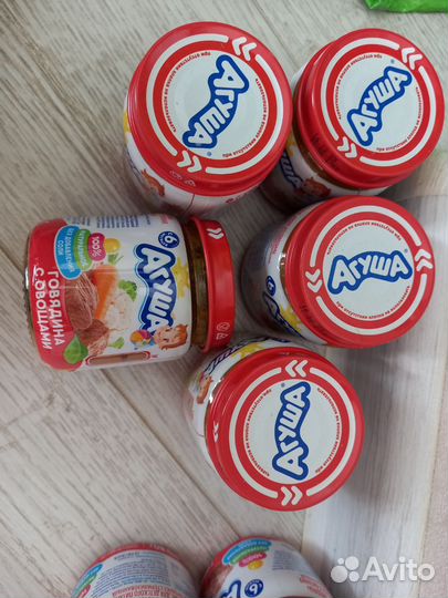 Мясное и овощное пюре