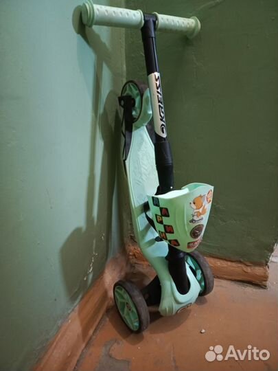 Самокат детский трехколесный