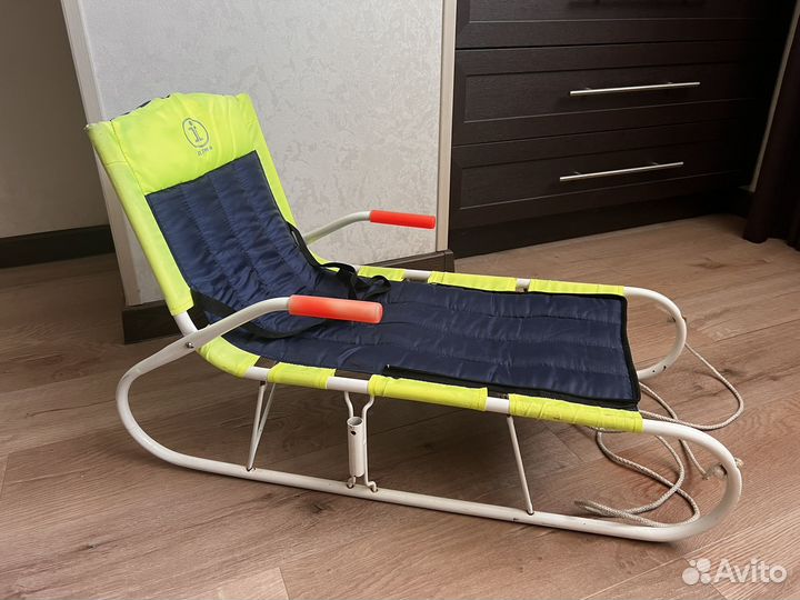 Санки детские с чехлом для ног