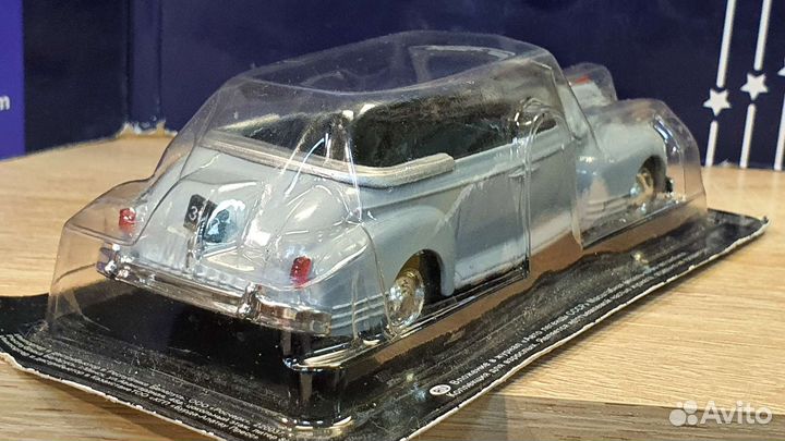 Модель зис 110Б Кабриолет деагостини масштаб 1:43