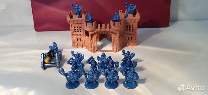 Гномы воины 28мм. и крепость. Технолог