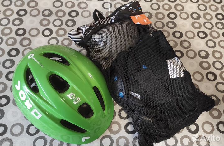 Велошлем детский и защита