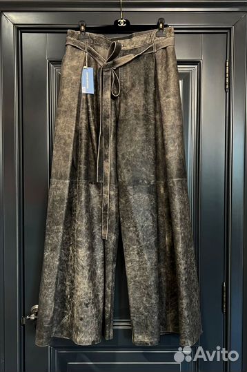 Брюки кожа Оригинал Sophie Reviens