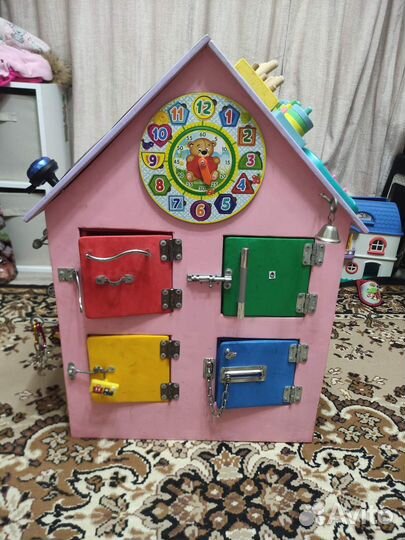 Бизиборд домик большой