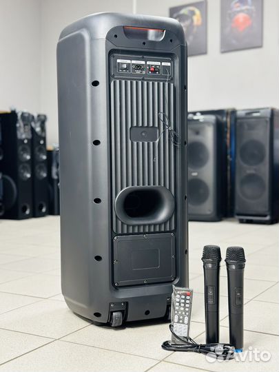 Блютуз колонка eden 1019 1200W большая jbl колонка