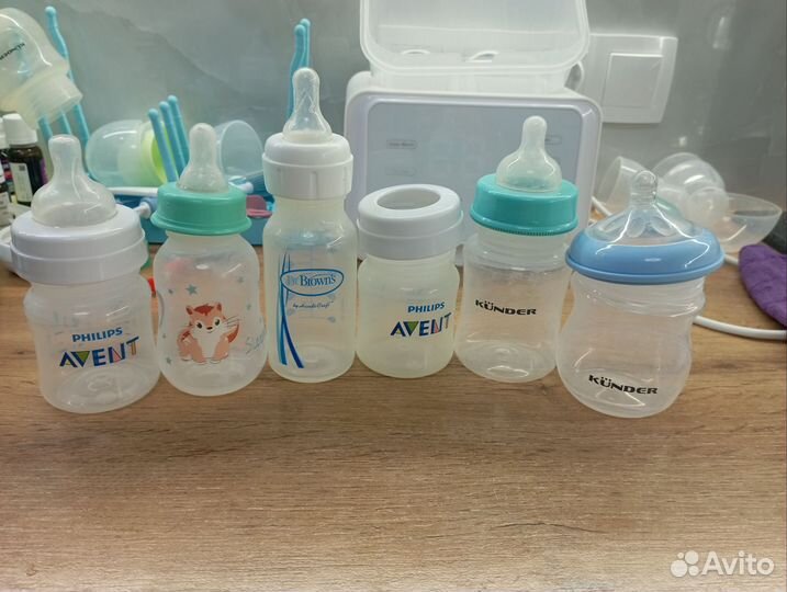Бутылочки avent