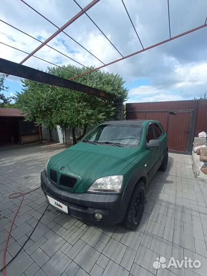 Kia Sorento 2.5 МТ, 2003, битый, 280 000 км
