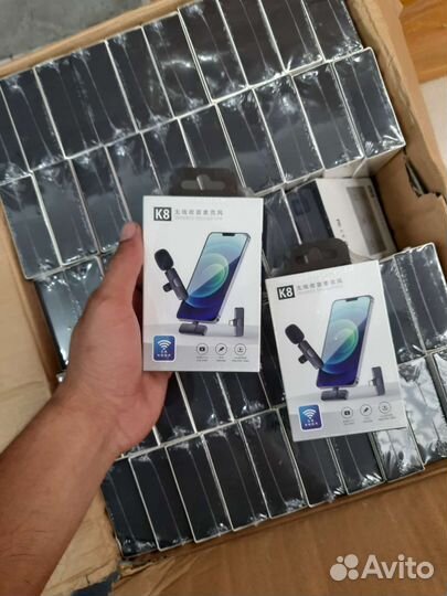 Петличный микрофон к8 опт