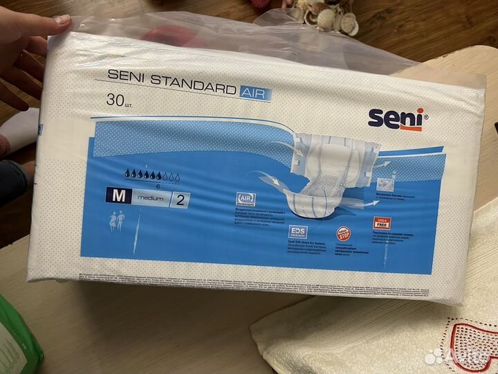 Памперсы для взрослых seni m