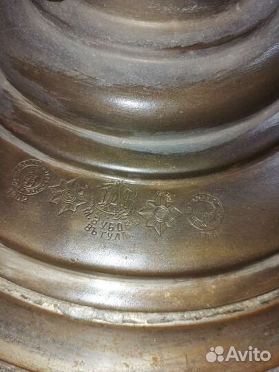 Самовар на дровах старинный