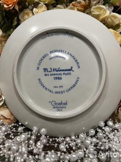Декоративные тарелки гебель