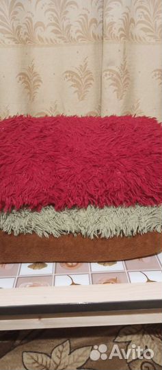 Плед пушистый травка