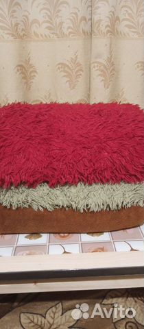 Плед пушистый травка