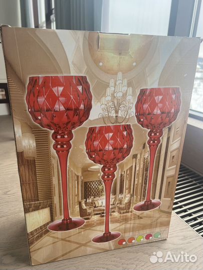 Подсвечники 3шт набор